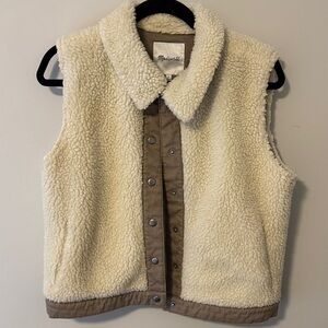 Madewell Sherpa Vest